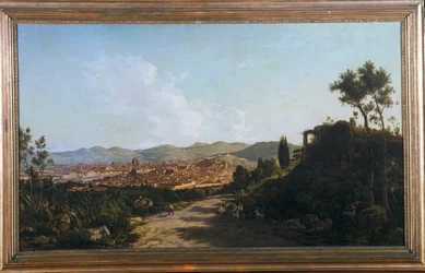 Blick auf Florenz von Bellosguardo